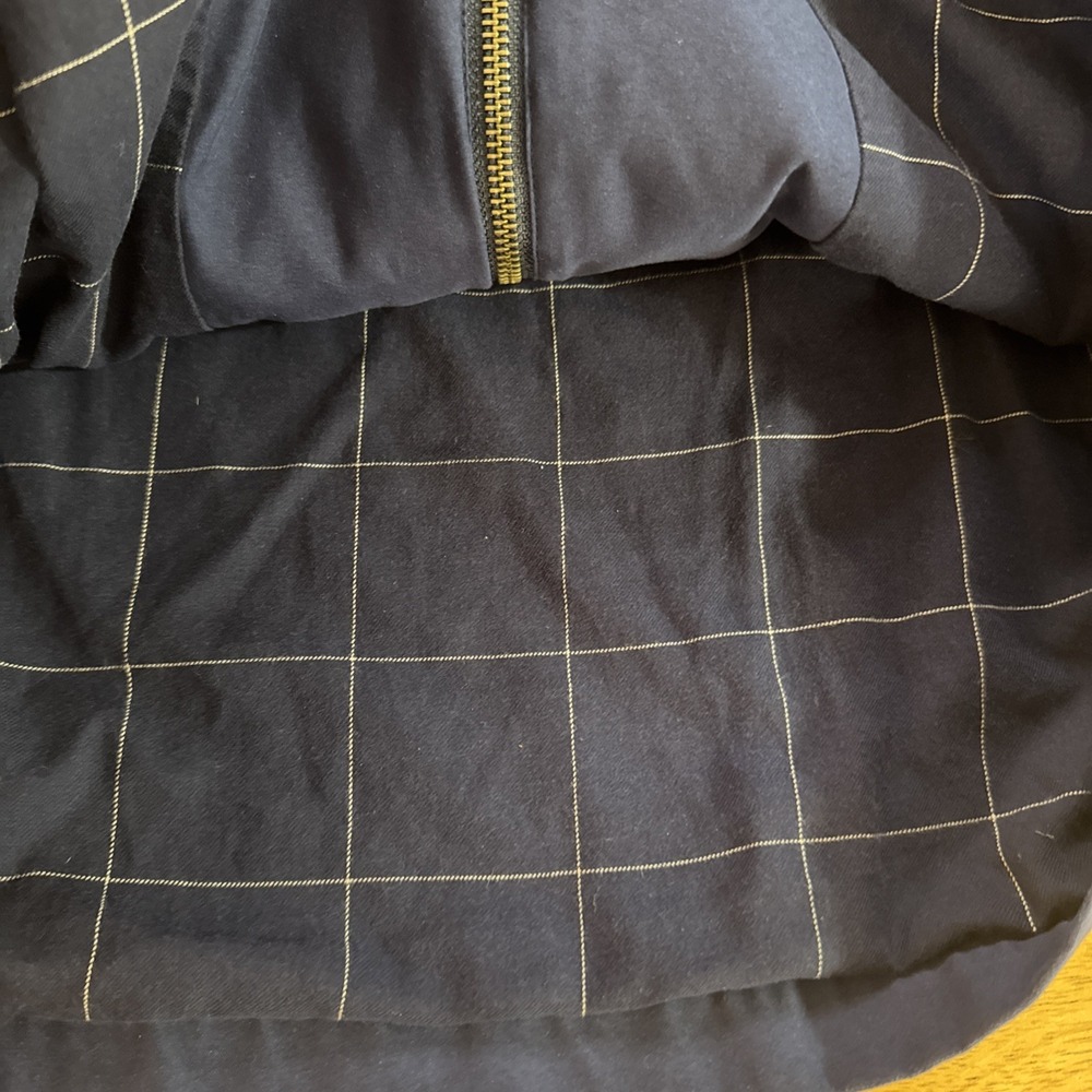 Polo Ralph Lauren Harrington Jacket Navy Blue Plaid Lined Men's Sz XL Pony Logo - Picture 6 of 9